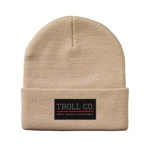 Trolls Tan Knit Beanie Hat